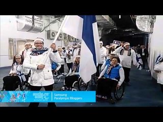 Katja Saarinen: Before the Opening Ceremony at  the Olympic Stadium