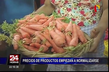 Precios de productos se normalizan en Mercado Mayorista de Santa Anita