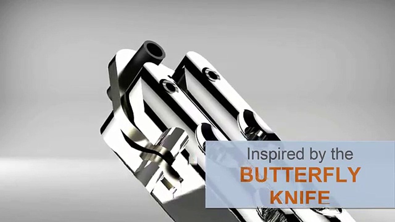 Butterfly House Keys, Inspired by balisong butterfly knife! Soon on kickstarter
