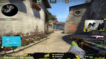 CSGO: S1mple trolls Krimz in 1v1