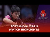 2017 India Open Highlights: Tomokazu Harimoto vs Lam Siu Hang (U21-1/2)