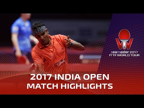 2017 India Open Highlights: Achanta Sharath Kamal vs Can Akkuzu (R32)