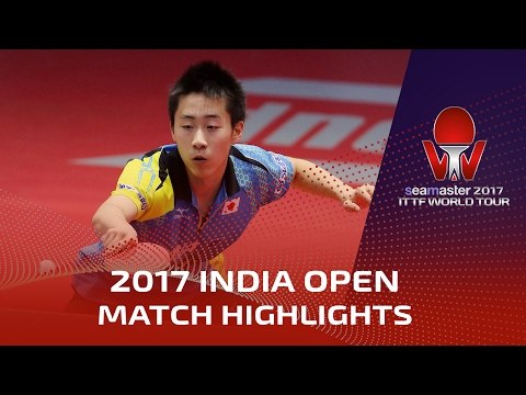 2017 India Open Highlights: Harmeet Desai vs Takuto Izumo (Qual)