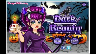 Dark Beauty Makeover - Cartoon Video Game For Girls