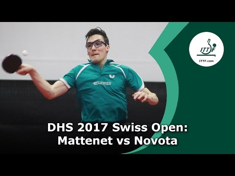 DHS 2017 Swiss Open: Mattenet vs Novota