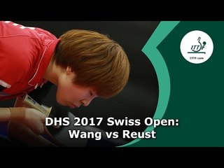 DHS 2017 Swiss Open: Wang vs Reust