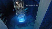 Breazeale Nuclear Reactor Start up, 500kW, 1MW, and Shut Down