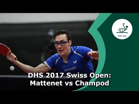DHS 2017 Swiss Open: Mattenet vs Champod