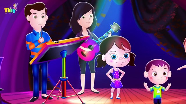 Finger Family Nursery Rhymes | Giraffe Finger Family For Children | Kids Songs By TinyDrea