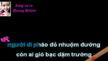 [Karaoke] Chôn Vùi Tâm Sự (Trường Vũ ft Tâm Đoan)_Song ca với Huong Bolero