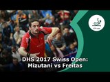 DHS 2017 Swiss Open Semifinal: Mizutani vs Freitas