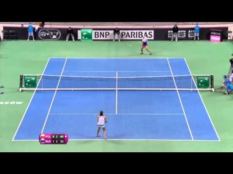Highlights: Agnieszka Radwanska (POL) v Svetlana Kuznetsova (RUS)