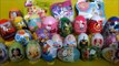 GIANT MY LITTLE PONY Surprise Eggs Compilation Play Doh - Twilight Sparkle Fluttershy Toys