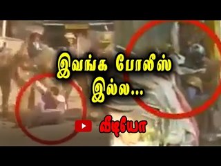 சென்னை, தீ வைத்த பெண் போலீஸ் |Jallikattu, woman Police fire auto and hut - Oneindia Tamil