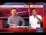 Fight Between Sharjeel Memon and Abid Sher Ali ....