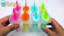 DIY How to Make 'Colors Milk Stick Ice Cream' Jelly monster Play-mYe5r9z7ysU