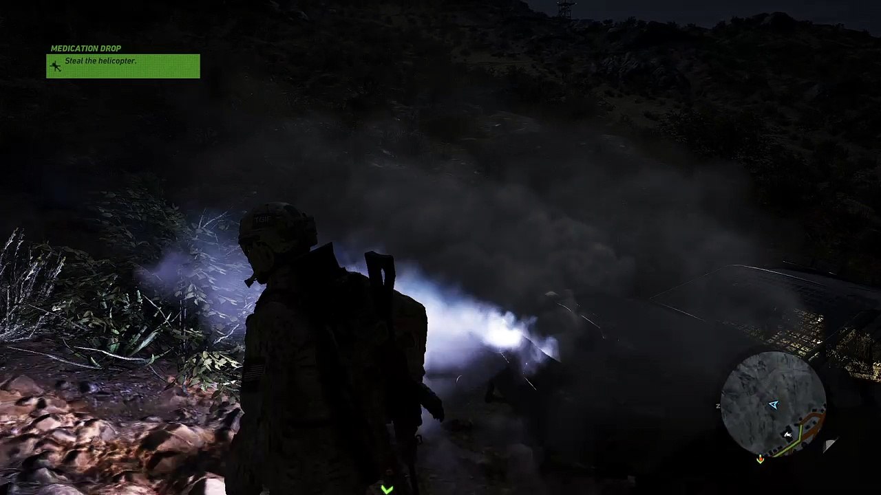 Chopper downed with Sniper