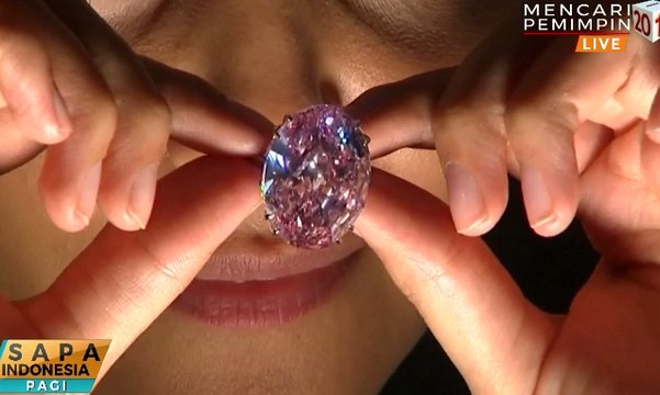 Wow, Ini Dia Berlian “Pink” Terbesar di Dunia!