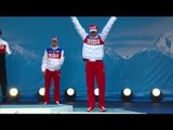 Men's short distance biathlon standing Victory Ceremony | Biathlon | Sochi 2014 Paralympics