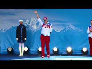 Women's short distance biathlon standing Victory Ceremony | Biathlon |Sochi 2014 Paralympics
