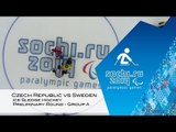 Czech Republic vs Sweden highlights | Ice sledge hockey | Sochi 2014 Paralympic Winter Games