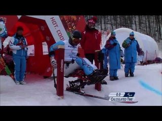 Park Jong Seork | Men's super-G sitting | Sochi 2014 Paralympic Winter Games