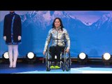 Victory Ceremony for Women's Downhill - Sitting