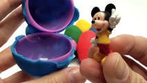 Play Doh Eggs Peppa Pig Surprise Egg Angry Birds Mickey Mouse Thomas & Friends Cars 2 Surp