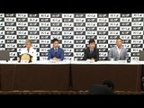 6・24 K-1 WORLD GP 2016 スーパーファイト 武尊vs小澤海斗 前日会見/K-1 WORLD GP 2016 Press Conference