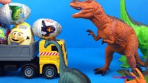 Animal Planet Dinosaurs Steal Surprise Eggs with TRex Triceratops Velociraptor Dino Toy