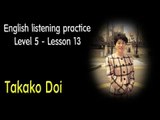 English listening for advanced learners (Level 5)-Lesson 13-Takako Doi 'Politics, Future, and Hope'