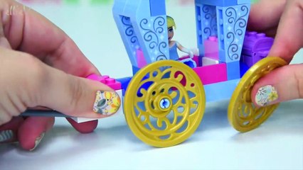 LEGO Juniors Disney Princess Cinderella's Carriage Build Review Silly Play