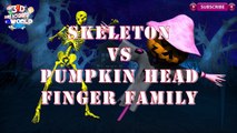Crazy Skeleton Transforms Superhero Finger Family Rhyme For Kids | Crazy Skeleton Songs Co