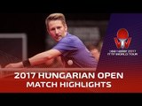 2017 Hungarian Open Highlights: Ruwen Filus vs Ricardo Walther (R16)