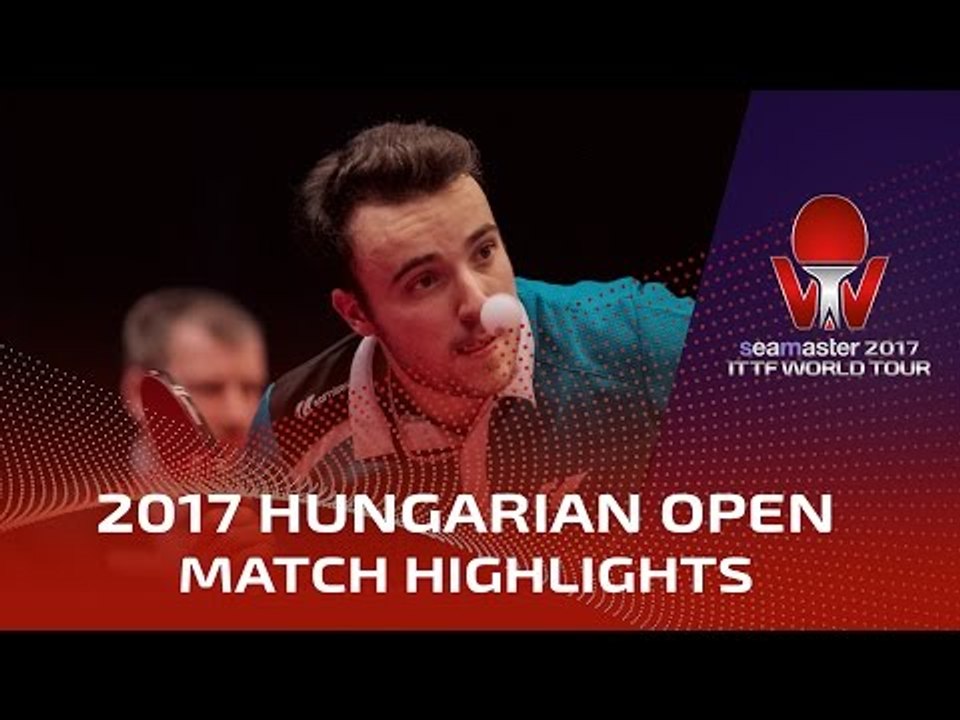 2017 Hungarian Open Highlights: Simon Gauzy vs Lin Gaoyuan (R16)