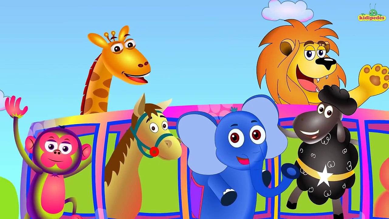 Wheels On The Bus | Popular Nursery Rhymes Collection for Children | ChuChu TV Rhymes Zone