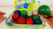 Squishy Mesh Stress Balls Best Kid video to Learn Colors Slime for Toddlers and Babies