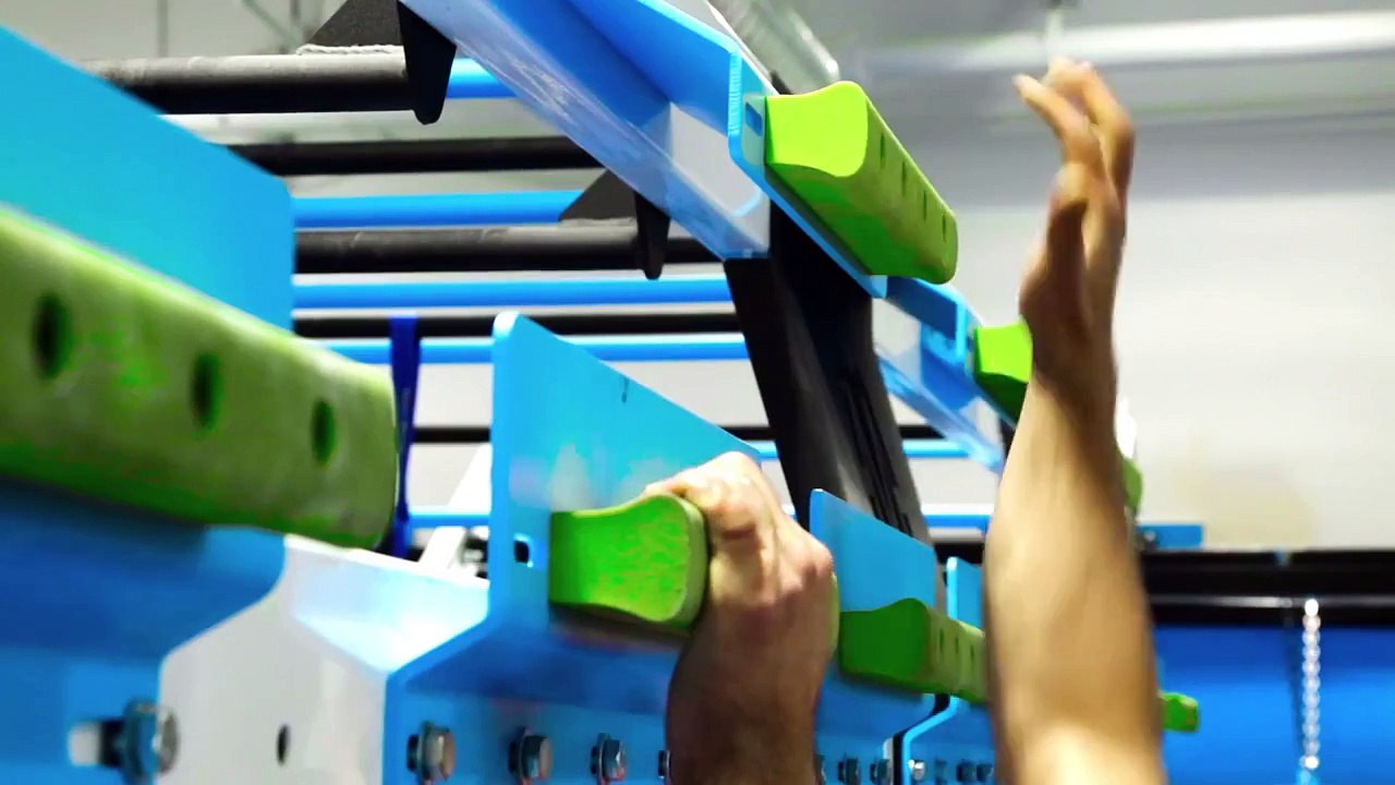 Ninja Warrior Training with Movestrong Functional Fitness Equipment