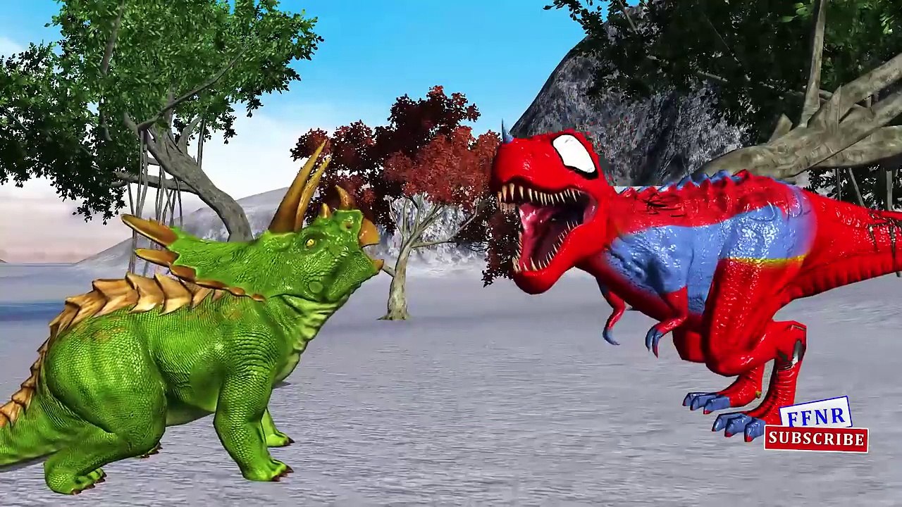 3D animated Colors Gorilla Finger family - Animals Dinosaur Daddy Finger family Rhymes for