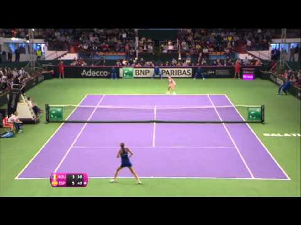 Highlights: Irina-Camelia Begu (ROU) v Garbine Muguruza (ESP)