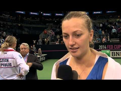 2014 Fed Cup Final | Official Fed Cup - Petra Kvitova interview after winning 2014 Fed Cup