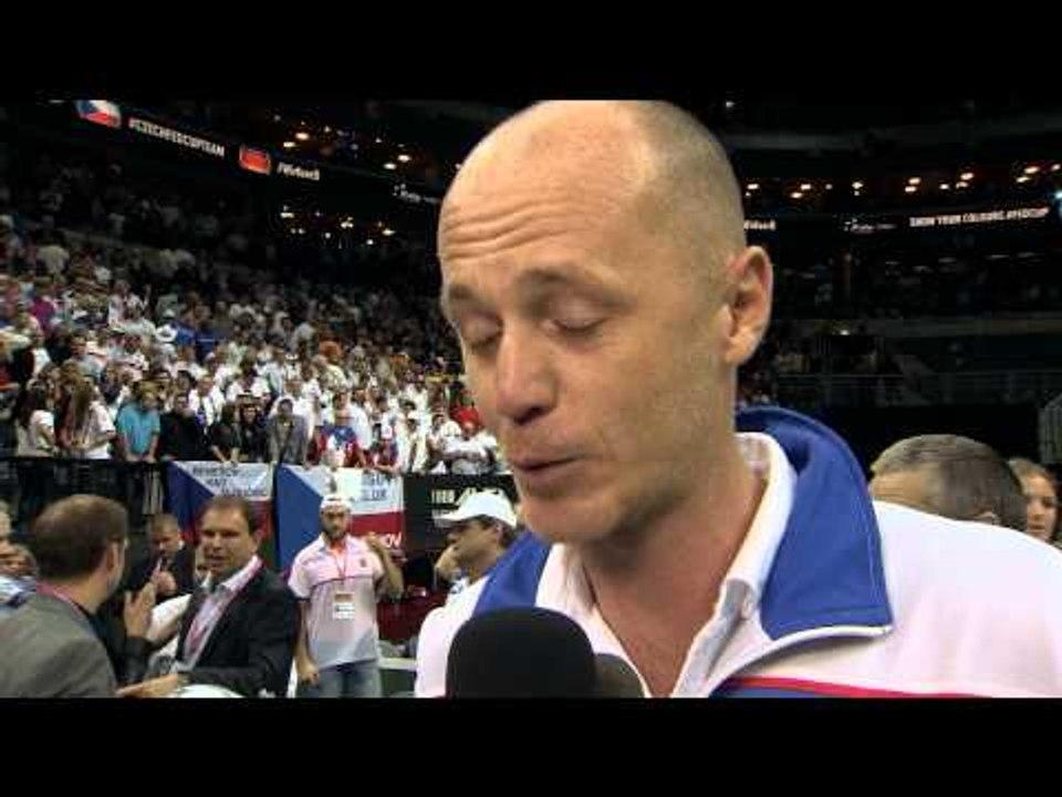 2014 Fed Cup Final | Official Fed Cup - Interview with Czech Captain Pala after winning the final
