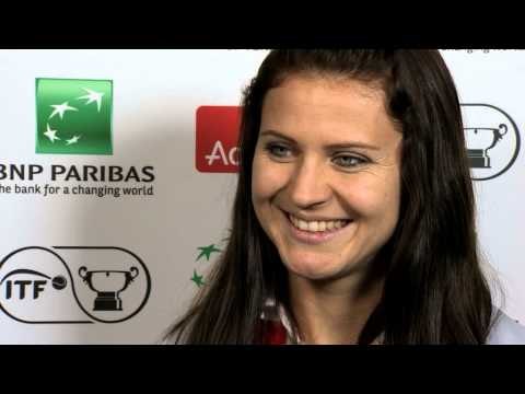 2014 Fed Cup Final | Official Fed Cup - Lucie Safarova Draw Interview