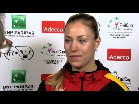 2014 Fed Cup Final | Official Fed Cup - Angelique Kerber Draw Interview