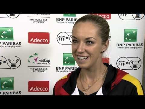 2014 Fed Cup Final | Official Fed Cup - Interview Sabine LISICKI GERMANY