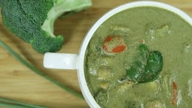 How To Make Thai Green Curry | Thai Green Curry Recipe | Thai Recipes Vegetarian | Ruchi's Kitchen
