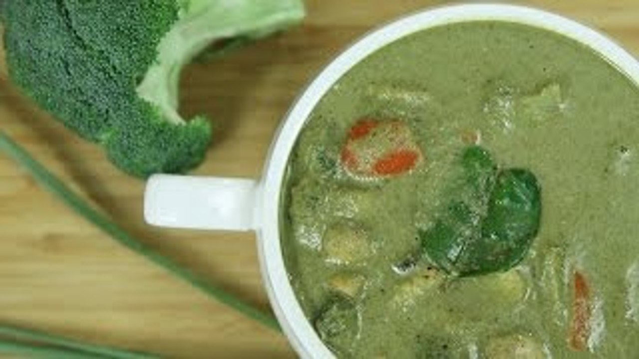 How To Make Thai Green Curry | Thai Green Curry Recipe | Thai Recipes Vegetarian | Ruchi's Kitchen