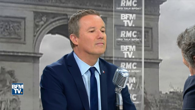 Quelle bande d'hypocrites! La réaction de Dupont-Aignan à la pensée des candidats au débat de TF1