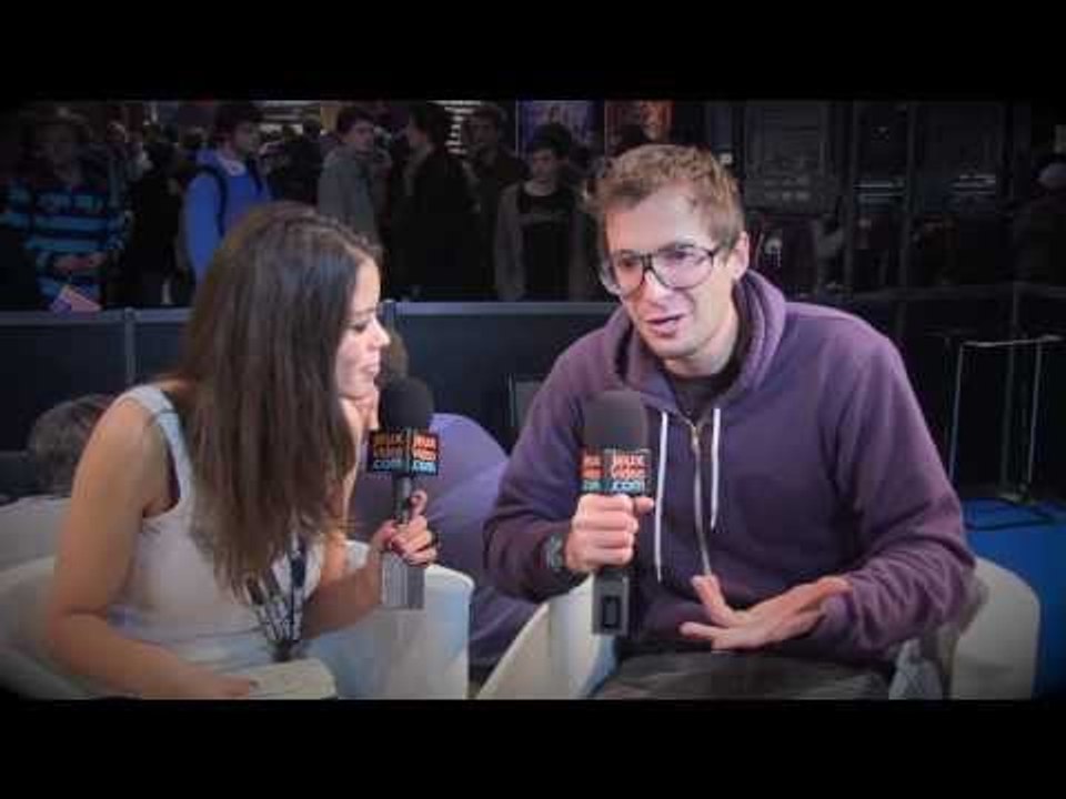 Gonzague interviewé par Jvcom à la Paris games Week