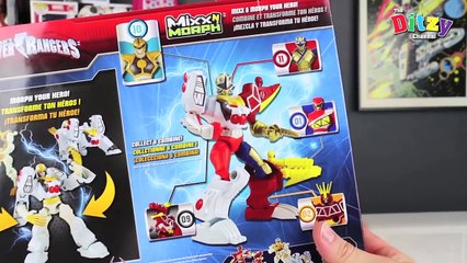 Review: Mighty Morphing Power Rangers Mixx N Morph White Ranger and Tiger Zord